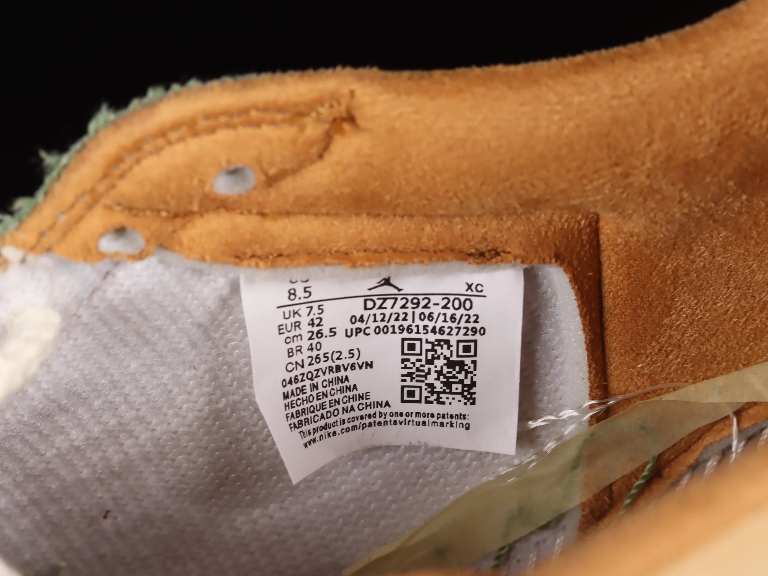 All Categories Air Jordan Jordan Series Basketball Shoes Air Jordan 1 Low Air Jordan 1 Low "Voodoo" AJ1 Joe 1 Voodoo Doll Retro Culture Leisure Sports Shoes DZ7292-200